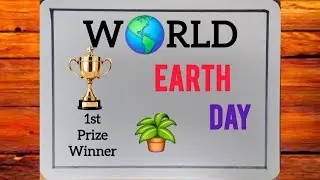 World Earth Day Poster|Save Energy save Earth poster drawing| Nature Conservation Day Poster Drawing