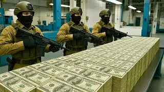 Incroyable : L&rsquo;int&eacute;rieur Ultra Prot&eacute;g&eacute; de l&rsquo;Usine &agrave; Billets de 100$ et 100&euro; | DocuTech