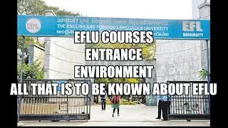 EFLU Entrance- MA English course, Cafeteria l Taking different majors/courses in India l #EFLU #MA