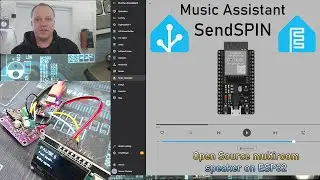 How to make a ESP32 S3 Sendspin device in Music Assistant using ESPHome
