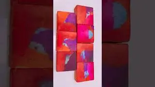 【Original】  #Shorts  #ASMR  #Gym Chalk Colored magnesium powder block #Relax