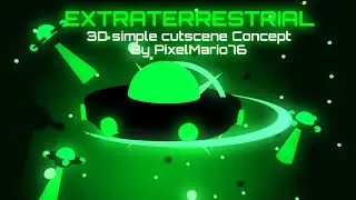 👽EXTRATERRESTRIAL👽 simple 3D CUTSCENE CONCEPT by PixelMario76 - SOLS RNG ROBLOX