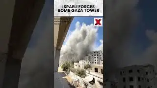 #israelstrikes #gaza | Israeli Military Orders Gaza City Residents to Evacuate | NewsX World