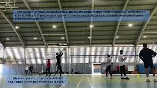 Toque de dedos kinovea