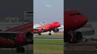 🇧🇪✈️ Brussels A320 Takeoff 07R EBBR #A320 #BrusselsAirlines #RedDevils #Aviation #brusselsairport