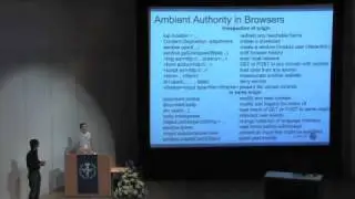 OWASP AppSec 2010: Beyond the Same-Origin Policy 1/3