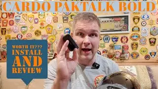 HOW TO INSTALL Bluetooth Headset with a Cardo PackTalk Edge and REVIEW