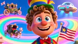 Yankee Doodle 🎩 &ndash; Time Travel Parade ⏳🎉 | Fun Kids Song | Preschool Learning Video