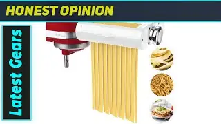 Antree Pasta Maker Attachment for KitchenAid &ndash; Best Dual Cutter Pasta Tool for Home Chefs