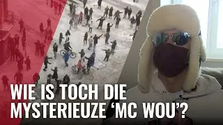 De man achter het sneeuwfeestje op de Van Wou