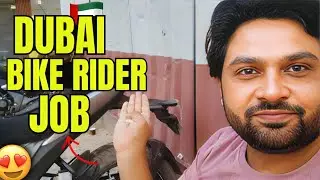 Dubai Bike Rider Job Full Detail 😱 | Salary, Visa, Bike | Dubai Jobs 2025