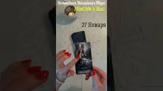 27 Января ❄️ ️2026 Мысли о Вас : Императрица... #волшебнаявселеннаятаро
