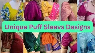 Puff Sleeves Blouse Designs | Latest Blouse Sleeves Designs | Trendy Puff Sleeves #sleevesdesign