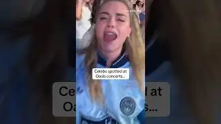 Celebs spotted at Oasis concerts 👀✨ #oasis #anyataylorjoy #caradelevingne #louistomlinson