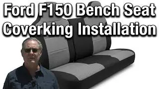 Transform Your Ford F150 Interior! Easy Coverking Bench Seat Cover Installation (1992-2008)