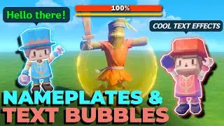 FULL GUIDE on Nameplates and Text Bubbles in Miliastra Wonderland | Creator Tutorial