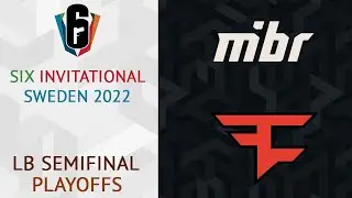 MIBR vs FaZe @Game 3 - Bank | Six Invitational 2022
