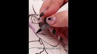 Рисунок Кауфмо в виде человека из The Amazing Digital Circus
