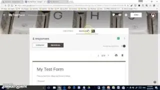 Google Forms: Form Options