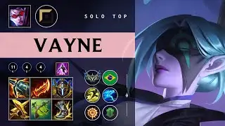Vayne Top vs Urgot - BR Challenger Patch 26.01