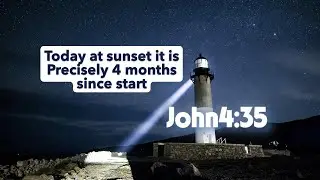 URGENT! Today is precisely 4months since the start of harvest? #rapture #john4 #bride #almond