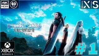 Crisis Core: Final Fantasy VII - Reunion [4k 60fps HDR] (Xbox Series X) #1 - Дедушка Зак)