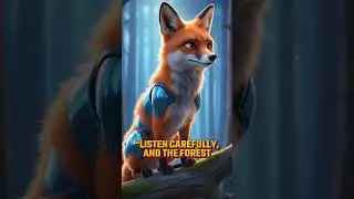 Finn the Little Fox: The Power of Listening: #ai #disney #film #3d #shortvideos #viral