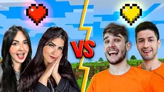 *HUMILHADAS* CASA vs CASA NO MINECRAFT