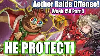 FAR SAVE Winter Jaffar Ruins My Galeforce Fun! | Aether Raids - Week 158 Part 3 [FEH]
