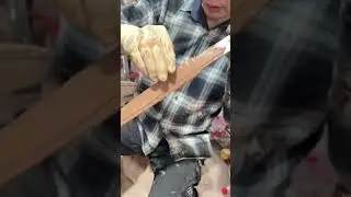 YesKATANA process of making sword -clay tempered #shorts