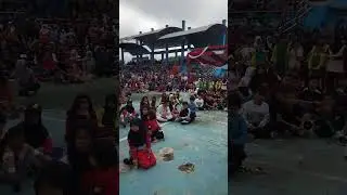 WABUP KABUPATEN OKUS MENGAMBIL UNDIAN BERHADIAH SEPEDA LISTRIK UNTUK PEMENANG KUPON JALAN SANTAI