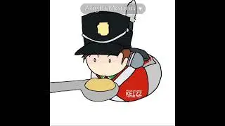 [#gutsandblackpowder ] Feeding Barry😋 #alightmotion