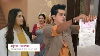 Raja Destroy Divorce Paper & Supports Pari || ANUPAMAA || UPCOMING TWIST