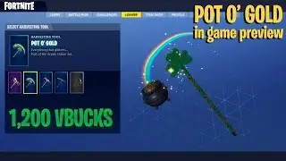 Fortnite BR - Pot O' Gold Preview - Check it out!