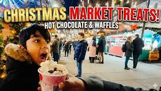 Обзор рождественского рынка в Норвегии #familyvlog #indianabroad #christmasvlog #norwaytravel