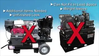 Vanair Air-n-Arc 250 Compressor Generator Welder Combo