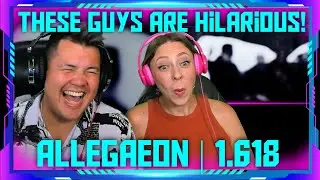 Reaction to Allegaeon - 1.618 (OFFICIAL VIDEO) | THE WOLF HUNTERZ Jon and Dolly