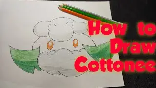 EASILY DRAW A COTTONEE || POKEMON DRAWING || POKEMON GO ART || POKE-PIKA ART