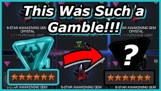 6 Star Awakening Gem Trade In!!! Marvel Contest of Champions