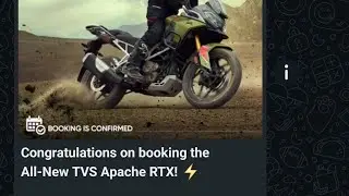 How to book TVS Apache RTX Base/Top/BTO with Accessories | Expected Delivery Date |