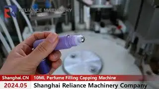 Automatic high speed 8ml peppermint oil roll on bottle filling capping machine #reliancemachinery