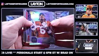 2025 Bowman Chrome University Football Hobby 12 Box Case Break #3