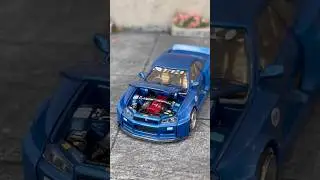 Kaido House x Mini GT - Nissan Skyline GT-R (R34) Kaido Works Shinjuku V2 #kaidohouse #164 #diecast