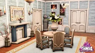 English Manor // Interior #TS4ColossalCastleCollab 🏰 | NO CC | The Sims 4 Speed Build