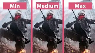 Homefront: The Revolution &ndash; PC Min vs. Medium vs. Max Graphics Comparison