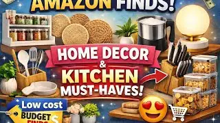 Amazon Finds Home Decoration & Kitchen Needs 🏡🍳 | Useful & Budget Items (2026)