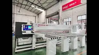 HUAHUA 3800mm Rear loading computer beam saw CNC panel saw  cutting machine