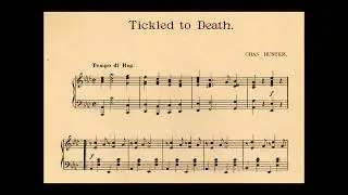 “Tickled To Death” rag, Charles Hunger ragtime BIOGRAPHY (blind from Nashville) David Thomas Roberts
