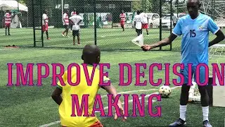 Improve Awareness ⚽️🧠 & Decision making drill|soccer360footballtraining