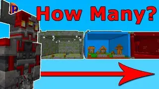 How many Rooms can the Crude Redstone Monstrosity go through before dying | Minecraft: The Rooms